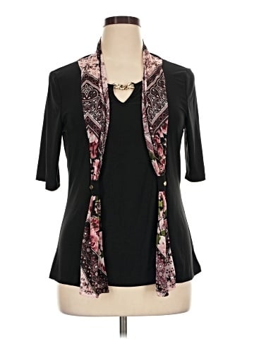 Liz McCoy 3/4 Sleeve T-Shirt (view 1)