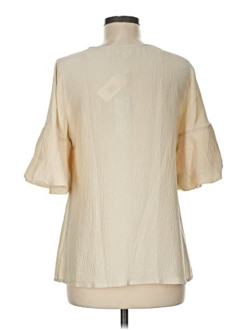 Tracy Reese 3/4 Sleeve Silk Top (view 2)