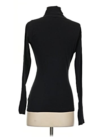 Velvet Long Sleeve Turtleneck (view 2)