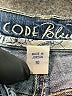 Code Bleu Color Block Blue Jeans Size 10 - photo 7