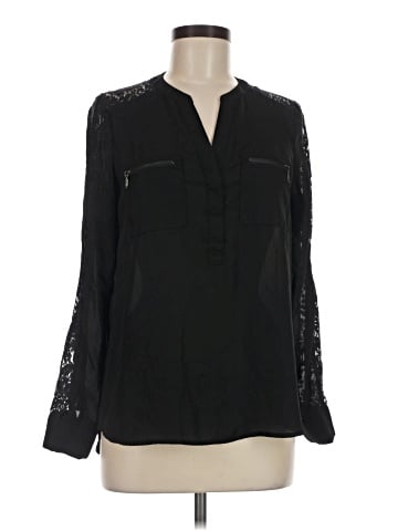 My Michelle Long Sleeve Blouse (view 1)