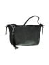 Coach 100% Leather Solid Gray Black Leather Hobo One size - photo 1