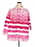 CW Classics 100% Cotton Tie-dye Pink Kimono Size 3X - photo 1