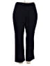 Fashion Bug 100% Polyester Color Block Black Track Pants Size 18 - photo 1