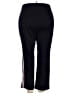Fashion Bug 100% Polyester Color Block Black Track Pants Size 18 - photo 2