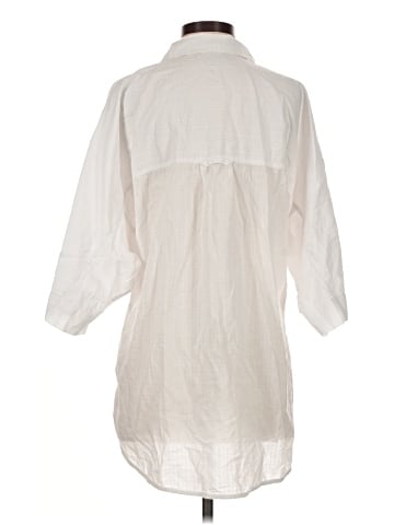 Everlane 3/4 Sleeve Button-Down Shirt (view 2)