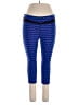 lucy Chevron-herringbone Blue Active Pants Size XL - photo 1