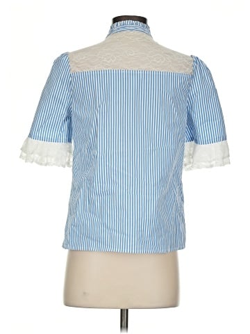 H By Halston Short Sleeve Blouse (view 2)