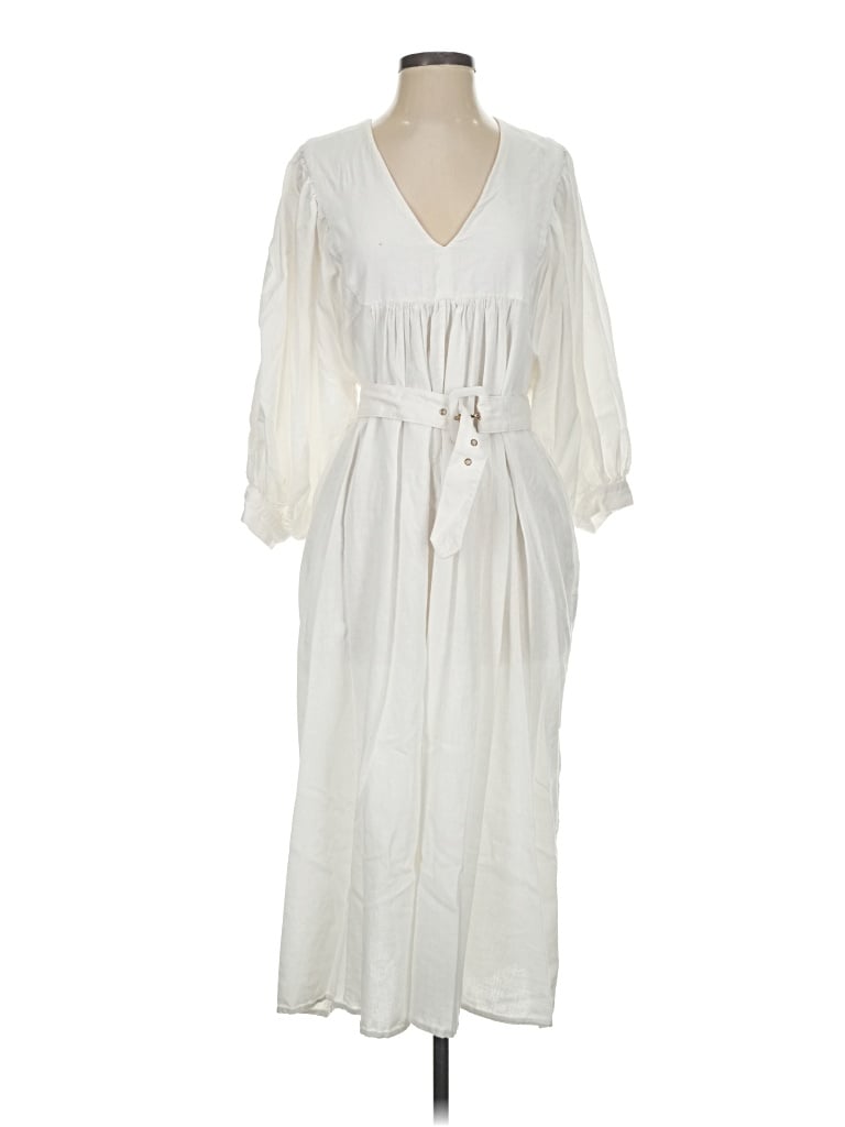 Pre-owned Rhode Casual Dress In Ivory