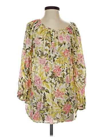 H&M L.O.G.G. 3/4 Sleeve Blouse (view 1)
