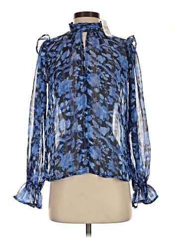 French Connection Long Sleeve Blouse (view 1)