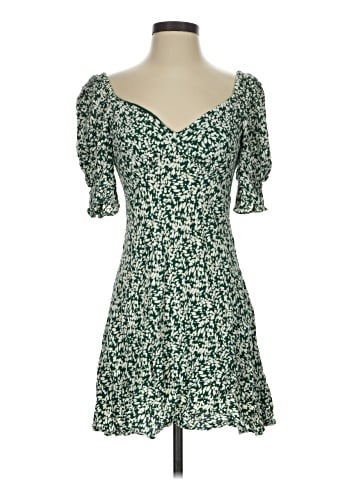 Madewell Seamed V-Neck Mini Dress (view 1)