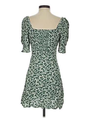 Madewell Seamed V-Neck Mini Dress (view 2)
