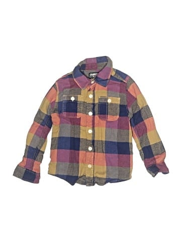 OshKosh B'gosh Long Sleeve Button-Down Shirt (view 1)