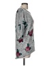 Bobbie Brooks Floral Gray Pullover Sweater Size M - photo 4