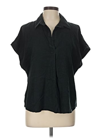 Banana Republic Factory Store Short Sleeve Blouse (view 1)