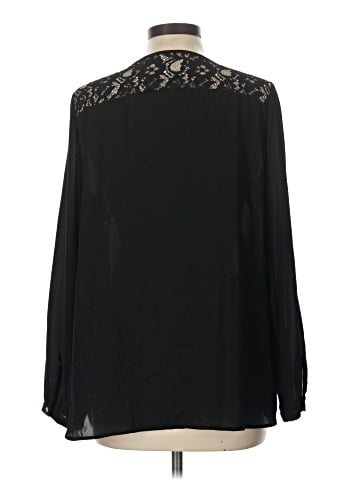 Notations Long Sleeve Blouse (view 2)