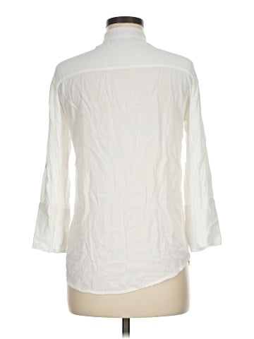 James Perse 3/4 Sleeve Button-Down Shirt (view 2)