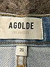 AGOLDE Blue Denim Shorts Size 26 waist - photo 3