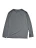 Quiksilver Gray Long Sleeve Top Size 10 - 12 - photo 2