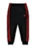Adidas 100% Polyester Black Track Pants Size 5 - photo 1
