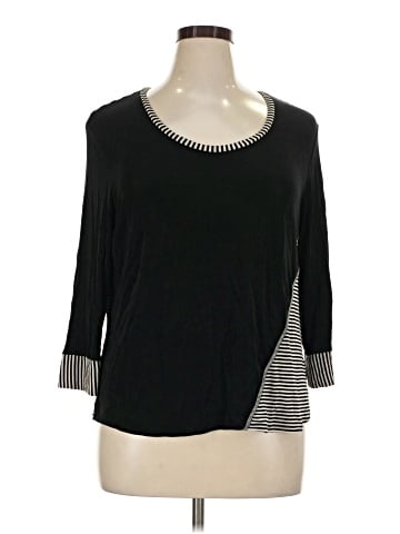 Picadilly Fashions 3/4 Sleeve Top (view 1)