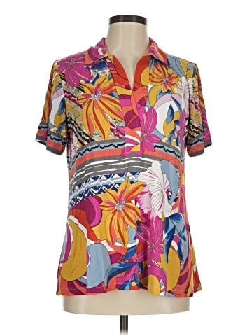 Johnny Was Short Sleeve Polo (view 1)