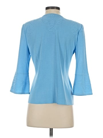 MING WANG 3/4 Sleeve Blouse (view 2)