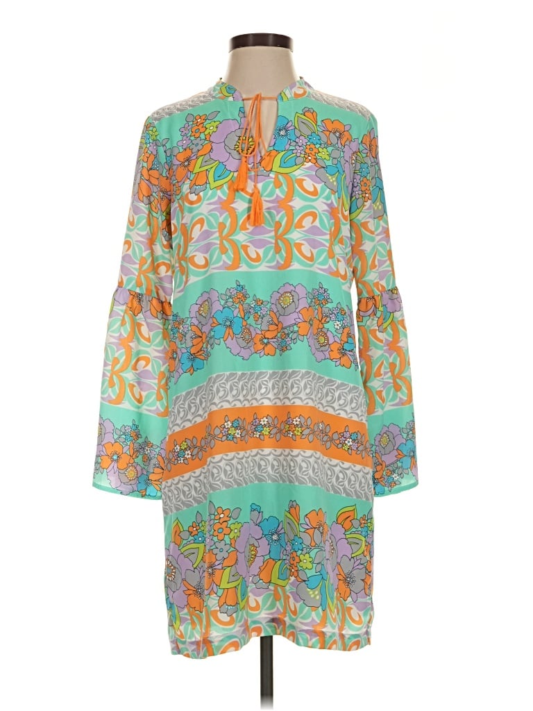 Pre-owned Uncle Frank Casual Dress In Teal