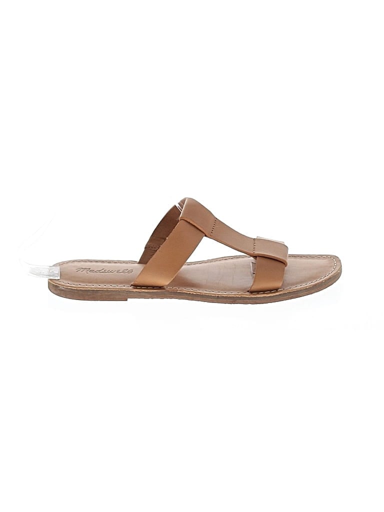Pre-owned Madewell Sandals In Tan