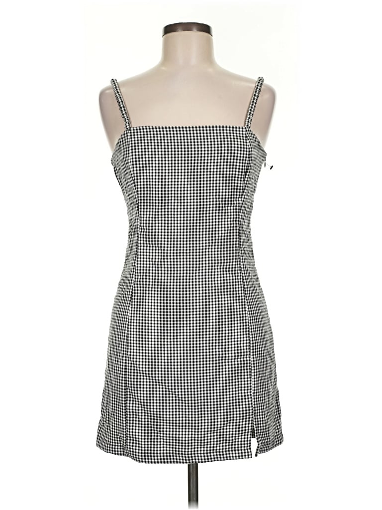 Pre-owned Pull & Bear Casual Dress In Gray