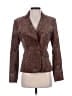 Boston Proper Paisley Brown Blazer Size 4 - photo 1