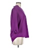 Brixon Ivy 100% Polyester Purple 3/4 Sleeve Blouse Size M - photo 4