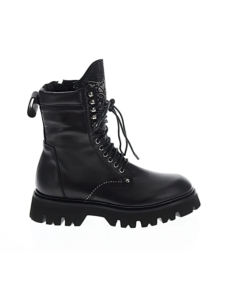 Pre-owned Lita By Ciara Ankle Boots In Black