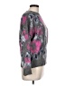 Vero Moda Floral Gray Pullover Sweater Size L - photo 4