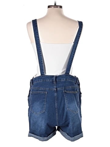 Shein Curve Overall Shorts (view 2)
