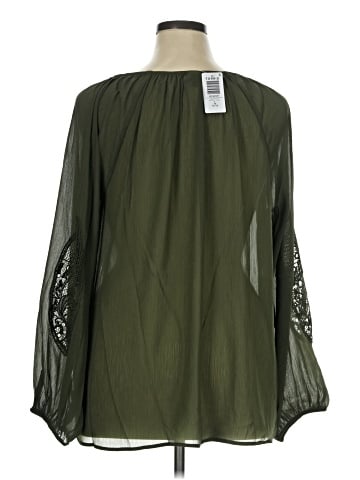 Torrid 3/4 Sleeve Blouse (view 2)