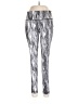 Zelos Print Silver Active Pants Size L - photo 1