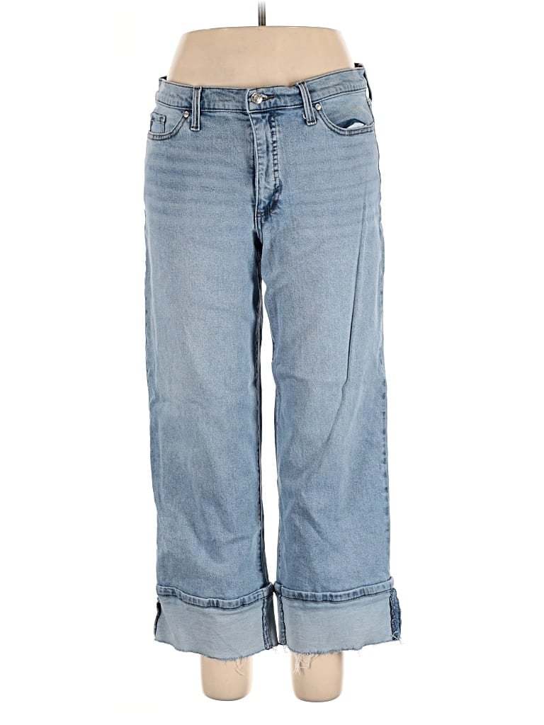 Pre-owned Scoop Jeans In Blue