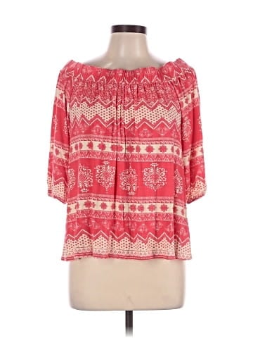 Loveappella 3/4 Sleeve Blouse (view 1)