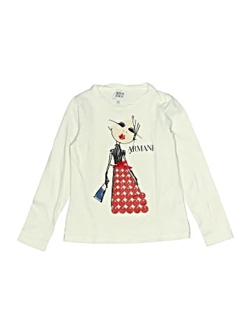 Armani Junior Long Sleeve T-Shirt (view 1)