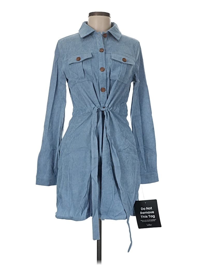 Lulus Casual Dress In Blue