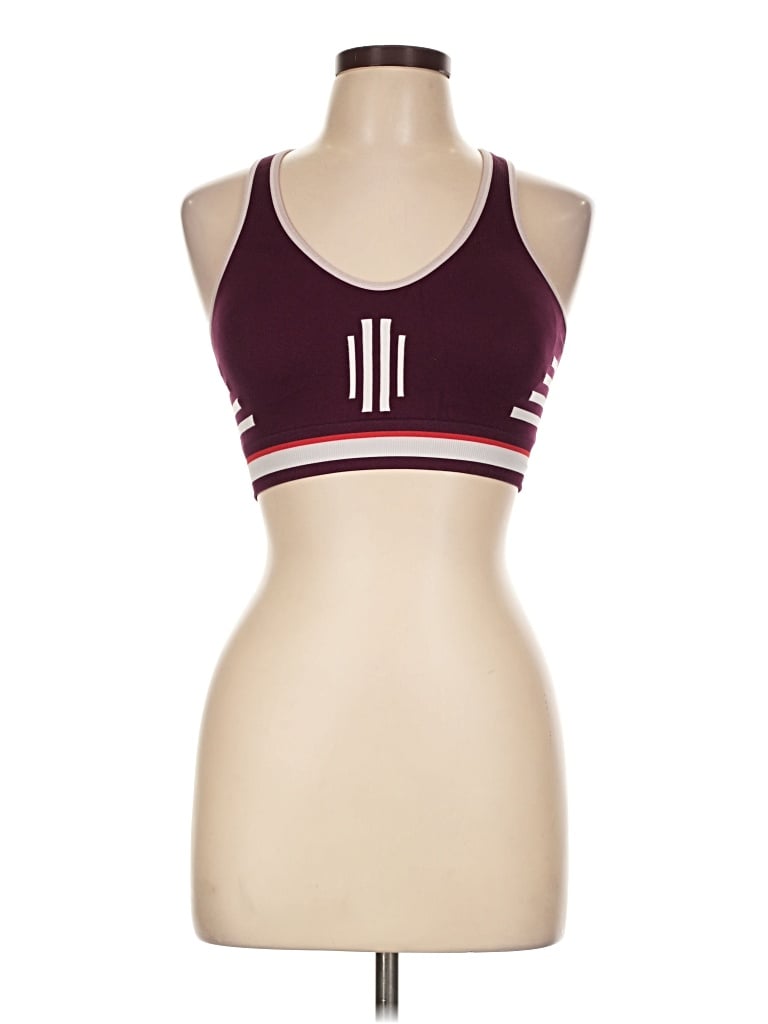 Pre-owned Champion Sports Bra In Burgundy
