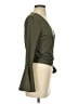 Venus Green Long Sleeve Blouse Size S - photo 4