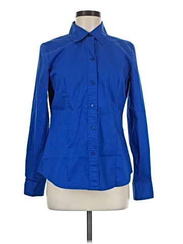 New York & Company Long Sleeve Button-Down Shirt (view 1)