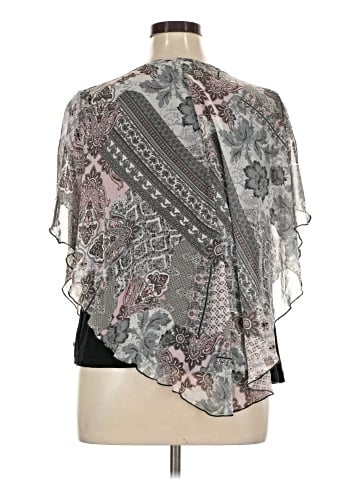 Lavish Short Sleeve Blouse (view 2)