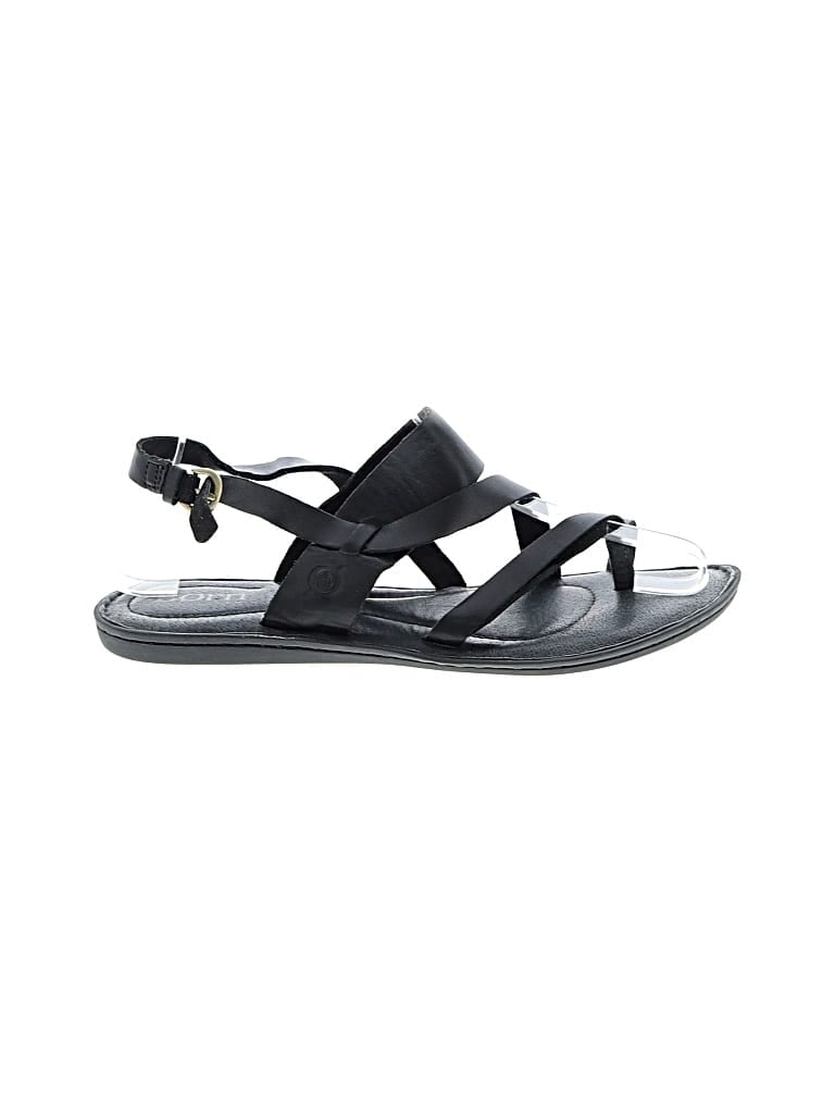 Pre-owned Born Sandals In Black
