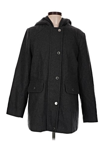 London Fog Wool Coat (view 1)