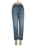 Uniqlo Solid Blue Jeans Size 4 - photo 1