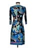 Cache Graphic Blue Cocktail Dress Size 2 - photo 2